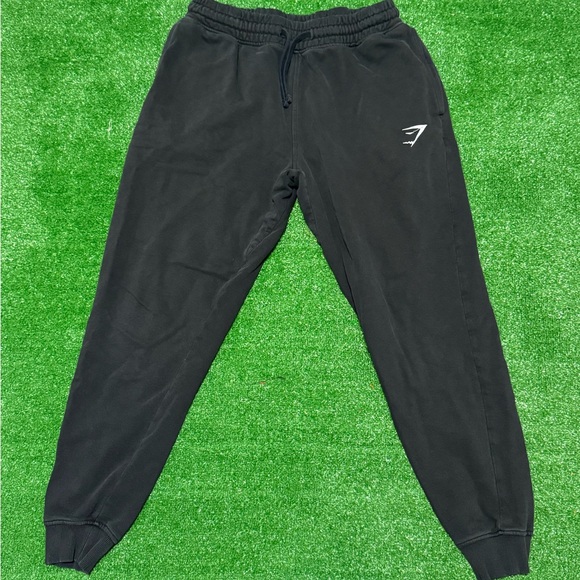 GymShark Black Jogger Sweatpants - Picture 1 of 2